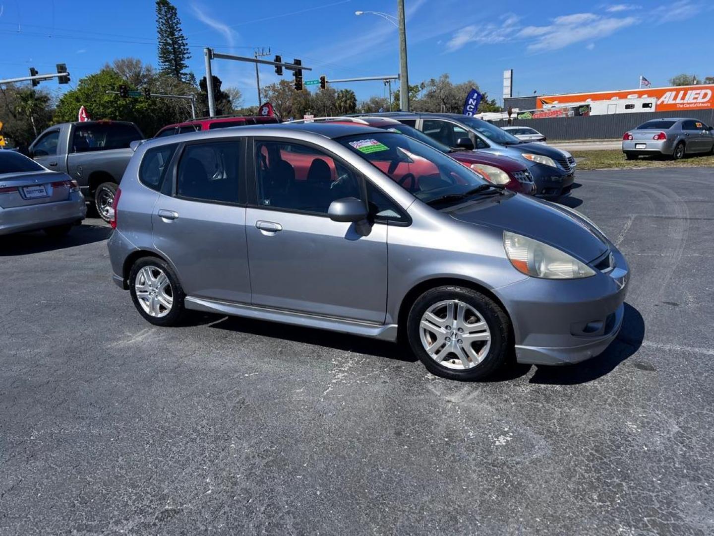 2007 GRAY HONDA FIT S (JHMGD38637S) with an 1.5L engine, Automatic transmission, located at 2929 9th St. West, Bradenton, 34205, (941) 242-2810, 27.473591, -82.570679 - Photo#1