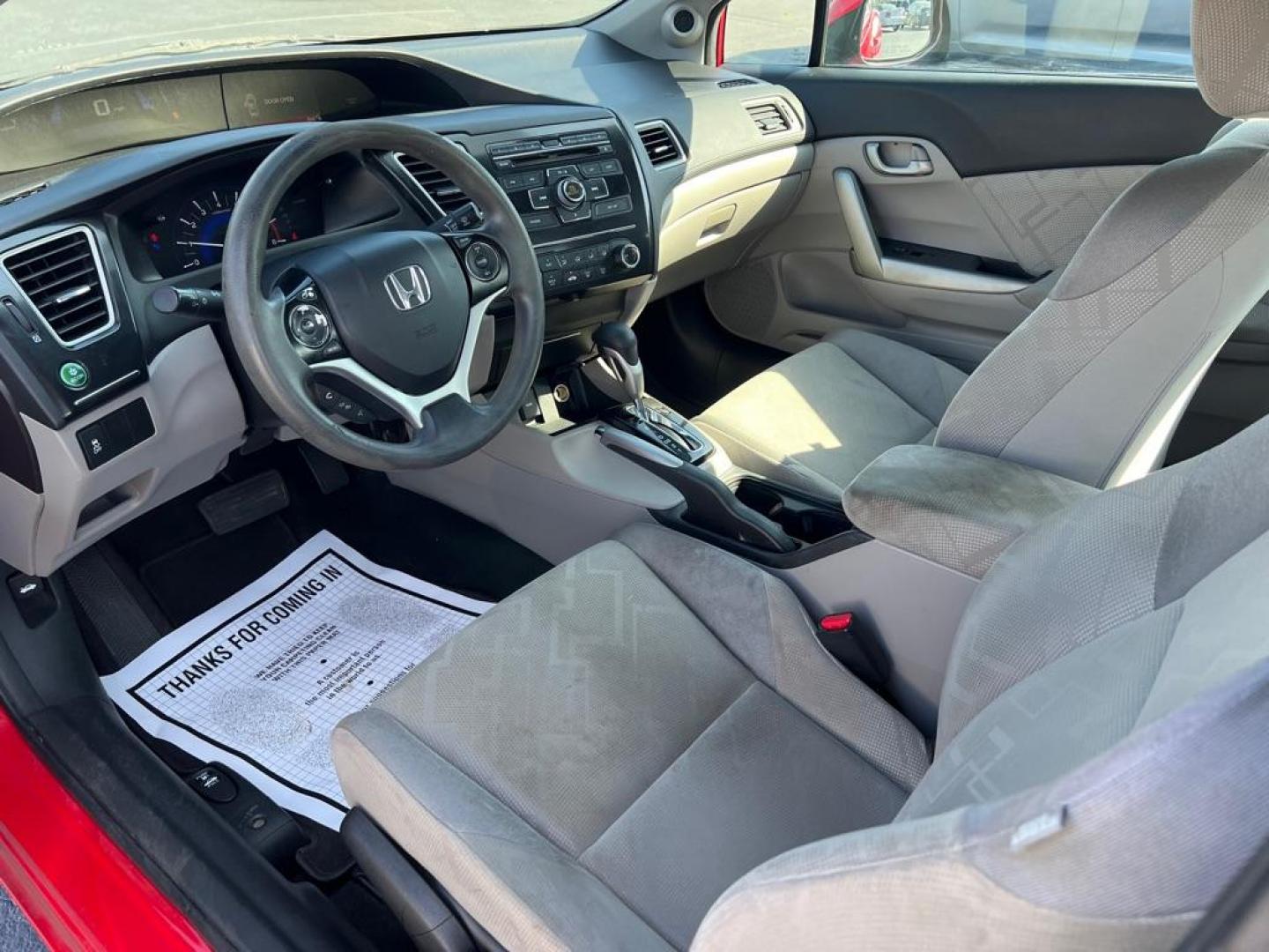 2013 RED HONDA CIVIC LX (2HGFG3B58DH) with an 1.8L engine, Automatic transmission, located at 2929 9th St. West, Bradenton, 34205, (941) 242-2810, 27.473591, -82.570679 - Thanks for inquring into DriveNation USA! All vehicles listed can be viewed at www.drivenationusa.com for vehicle history reports and additonal info. We cannot quote any terms such as down payments or monthly payments without an application. You can apply directly at www.drivenationusa.com or by con - Photo#9