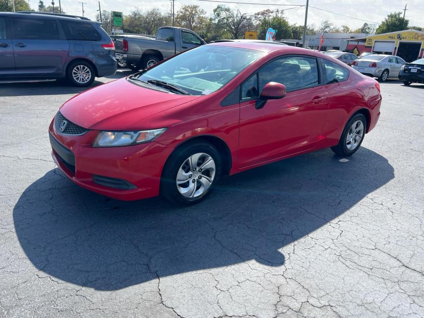 2013 RED HONDA CIVIC LX (2HGFG3B58DH) with an 1.8L engine, Automatic transmission, located at 2929 9th St. West, Bradenton, 34205, (941) 242-2810, 27.473591, -82.570679 - Thanks for inquring into DriveNation USA! All vehicles listed can be viewed at www.drivenationusa.com for vehicle history reports and additonal info. We cannot quote any terms such as down payments or monthly payments without an application. You can apply directly at www.drivenationusa.com or by con - Photo#3