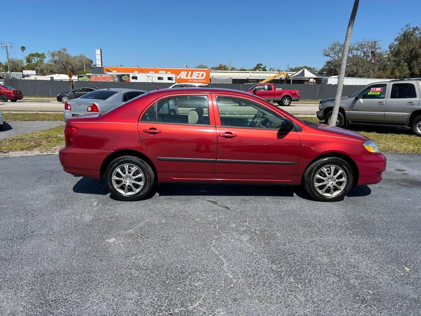 2008 RED TOYOTA COROLLA S (1NXBR32E18Z) with an 1.8 engine, Automatic transmission, located at 2929 9th St. West, Bradenton, 34205, (941) 242-2810, 27.473591, -82.570679 - Photo#7