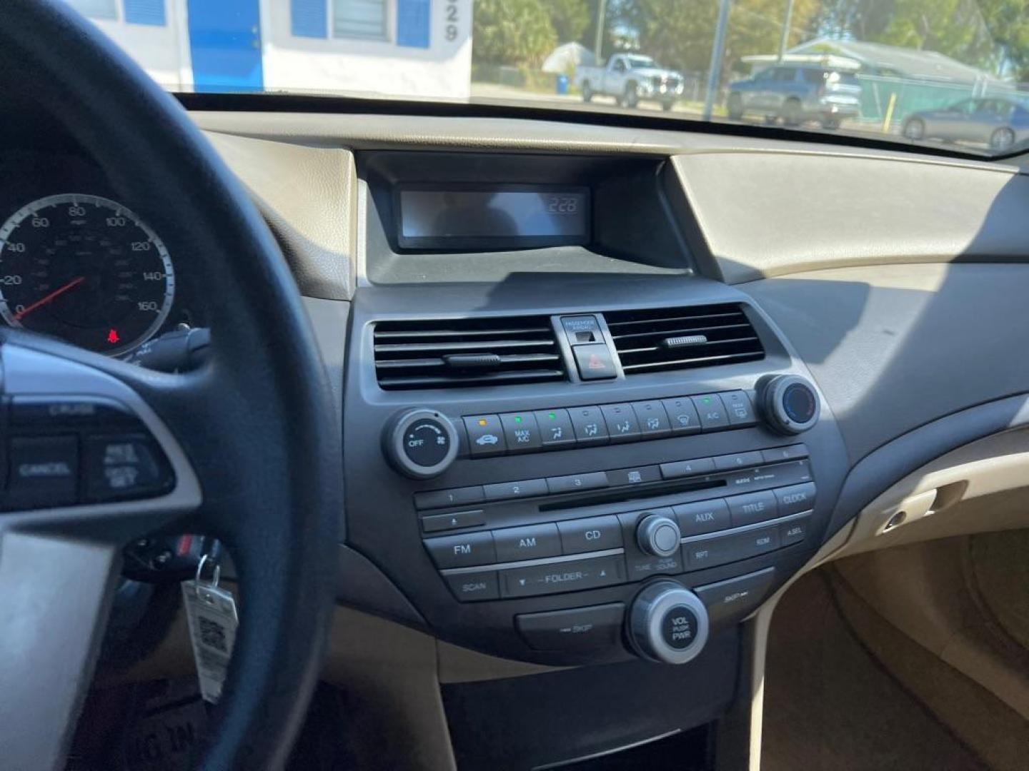 2009 TAN HONDA ACCORD LXP (1HGCP26449A) with an 2.4L engine, Automatic transmission, located at 2929 9th St. West, Bradenton, 34205, (941) 242-2810, 27.473591, -82.570679 - Photo#12