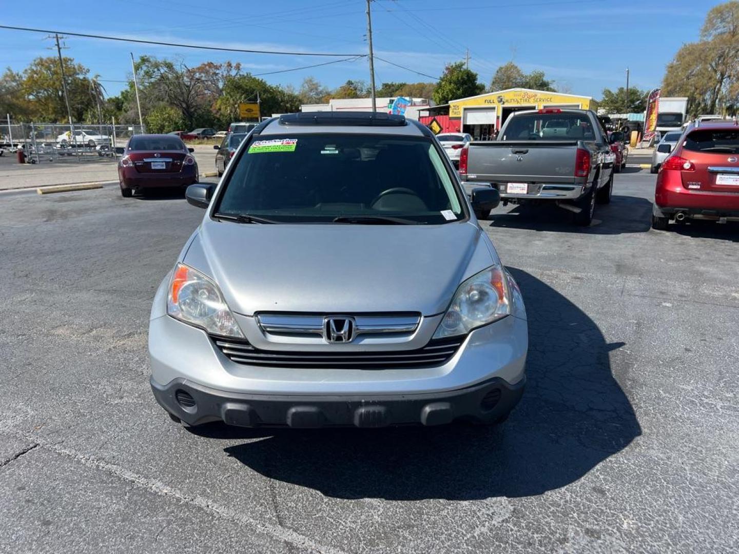 2009 SILVER HONDA CR-V EX (3CZRE38539G) with an 2.4L engine, Automatic transmission, located at 2929 9th St. West, Bradenton, 34205, (941) 242-2810, 27.473591, -82.570679 - Photo#2