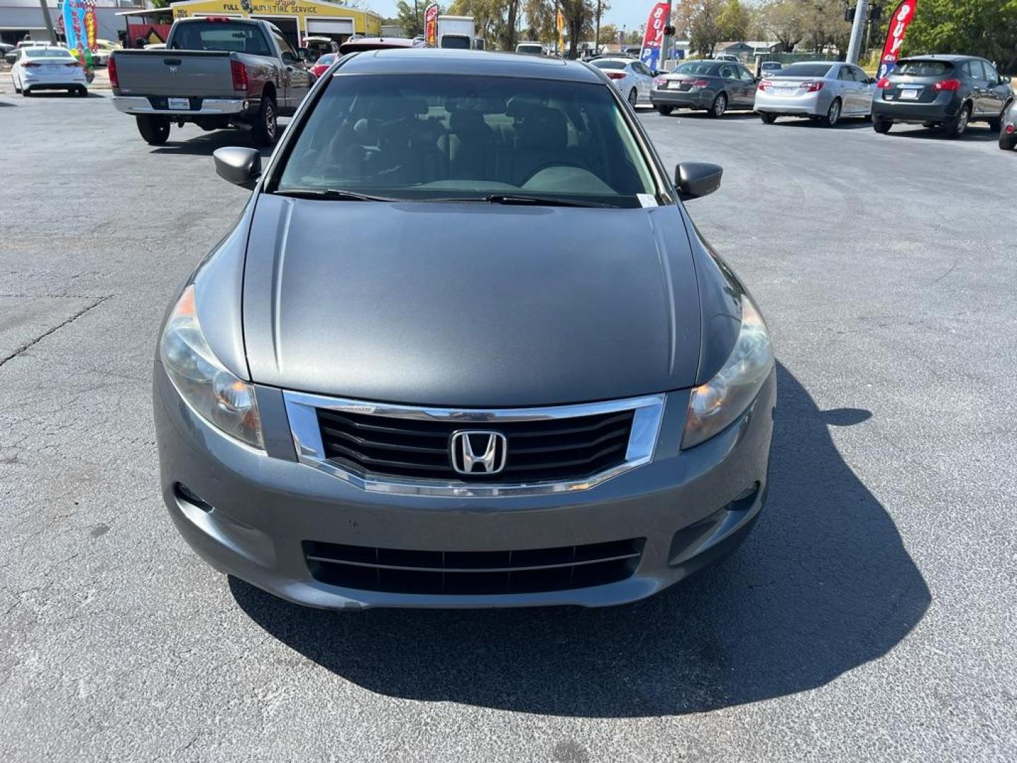 2010 GRAY HONDA ACCORD EXL (1HGCP3F8XAA) with an 3.5L engine, Automatic transmission, located at 2929 9th St. West, Bradenton, 34205, (941) 242-2810, 27.473591, -82.570679 - Photo#2