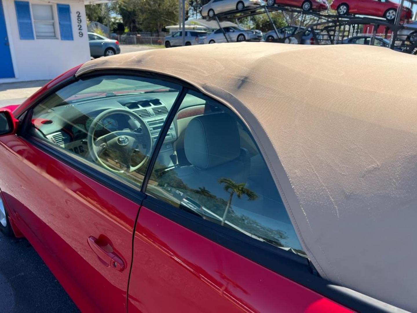 2006 RED TOYOTA CAMRY SOLARA SE (4T1FA38P66U) with an 3.3L engine, Automatic transmission, located at 2929 9th St. West, Bradenton, 34205, (941) 242-2810, 27.473591, -82.570679 - Photo#10