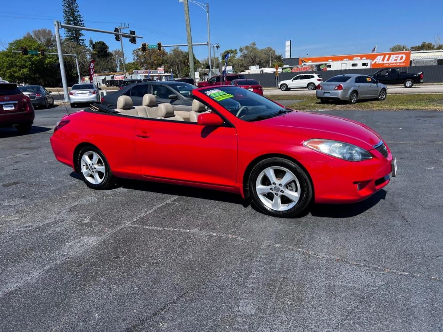 2006 RED TOYOTA CAMRY SOLARA SE (4T1FA38P66U) with an 3.3L engine, Automatic transmission, located at 2929 9th St. West, Bradenton, 34205, (941) 242-2810, 27.473591, -82.570679 - Photo#13