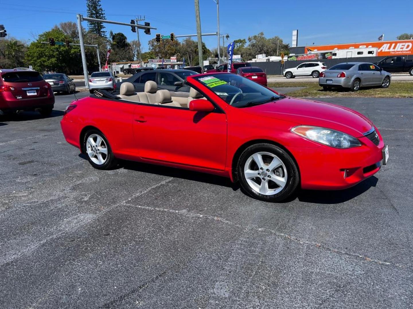 2006 RED TOYOTA CAMRY SOLARA SE (4T1FA38P66U) with an 3.3L engine, Automatic transmission, located at 2929 9th St. West, Bradenton, 34205, (941) 242-2810, 27.473591, -82.570679 - Photo#1