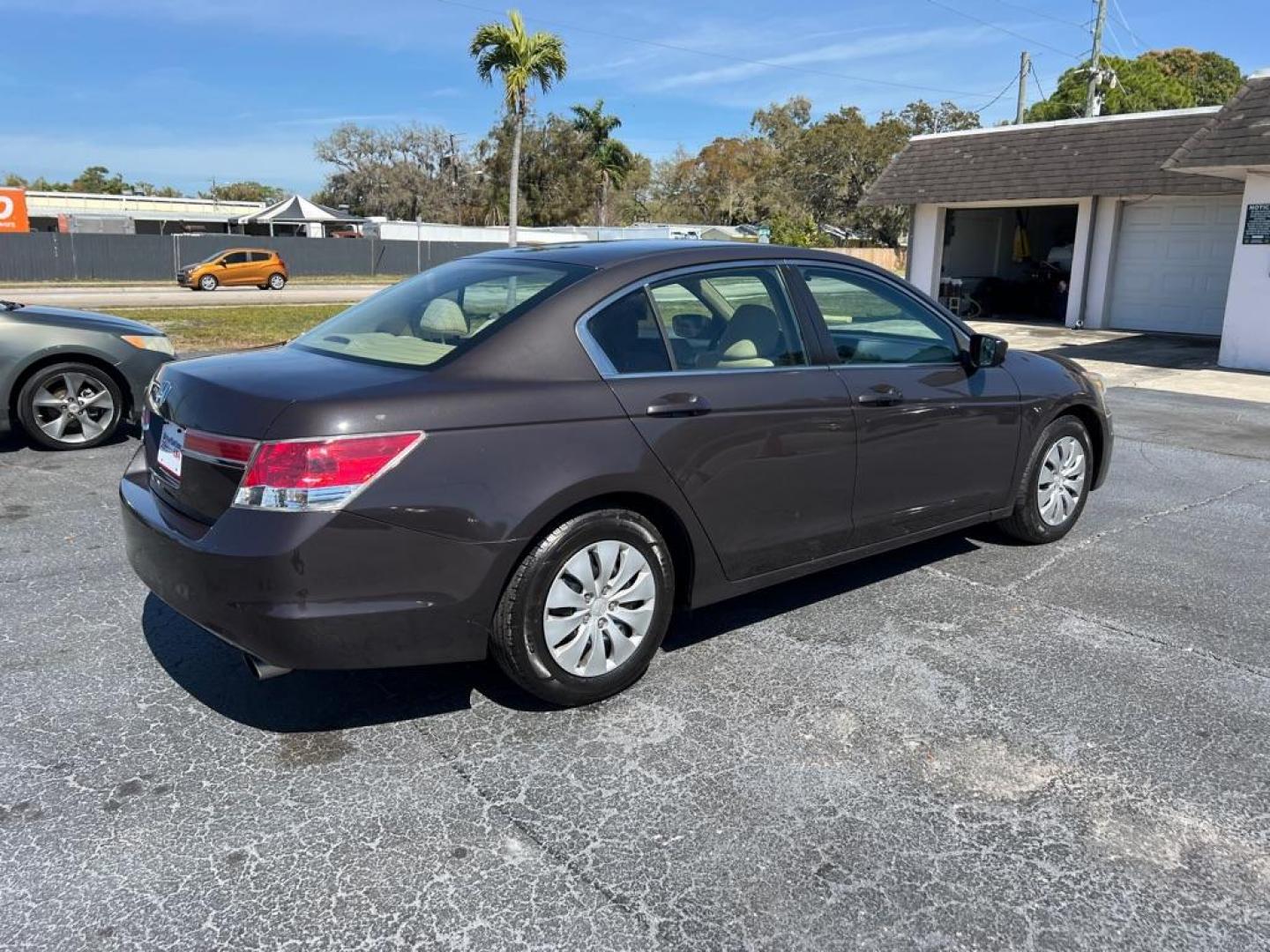 2011 BLACK HONDA ACCORD LX (1HGCP2F38BA) with an 2.4L engine, Automatic transmission, located at 2929 9th St. West, Bradenton, 34205, (941) 242-2810, 27.473591, -82.570679 - Photo#7