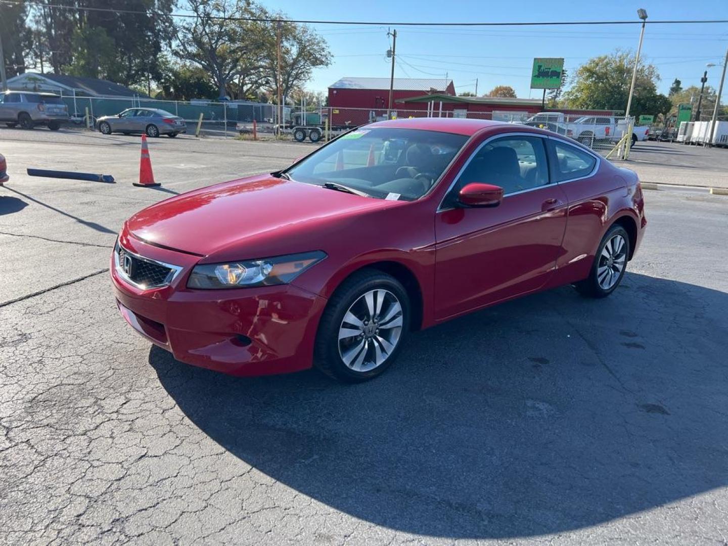 2010 RED HONDA ACCORD LX (1HGCS1B36AA) with an 2.4L engine, Automatic transmission, located at 2929 9th St. West, Bradenton, 34205, (941) 242-2810, 27.473591, -82.570679 - Photo#4