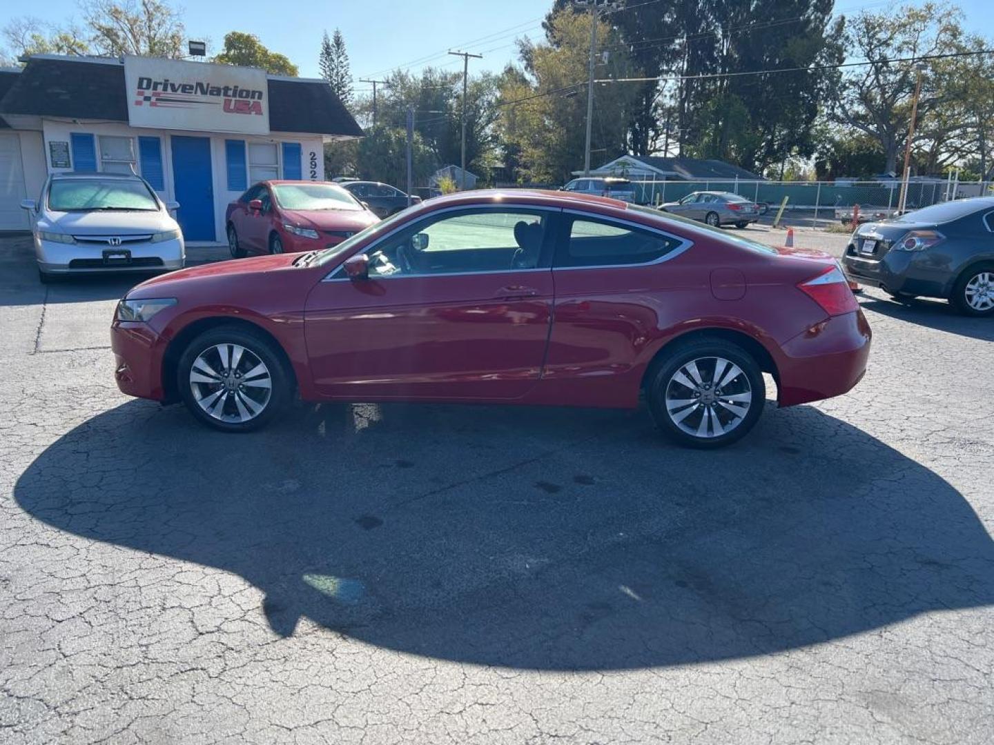 2010 RED HONDA ACCORD LX (1HGCS1B36AA) with an 2.4L engine, Automatic transmission, located at 2929 9th St. West, Bradenton, 34205, (941) 242-2810, 27.473591, -82.570679 - Photo#5