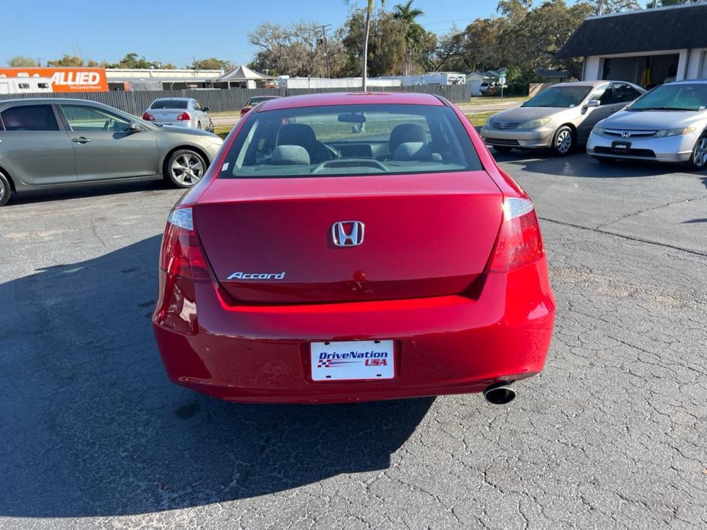 2010 RED HONDA ACCORD LX (1HGCS1B36AA) with an 2.4L engine, Automatic transmission, located at 2929 9th St. West, Bradenton, 34205, (941) 242-2810, 27.473591, -82.570679 - Photo#7