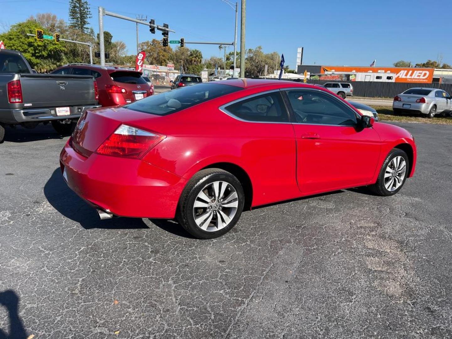 2010 RED HONDA ACCORD LX (1HGCS1B36AA) with an 2.4L engine, Automatic transmission, located at 2929 9th St. West, Bradenton, 34205, (941) 242-2810, 27.473591, -82.570679 - Photo#8