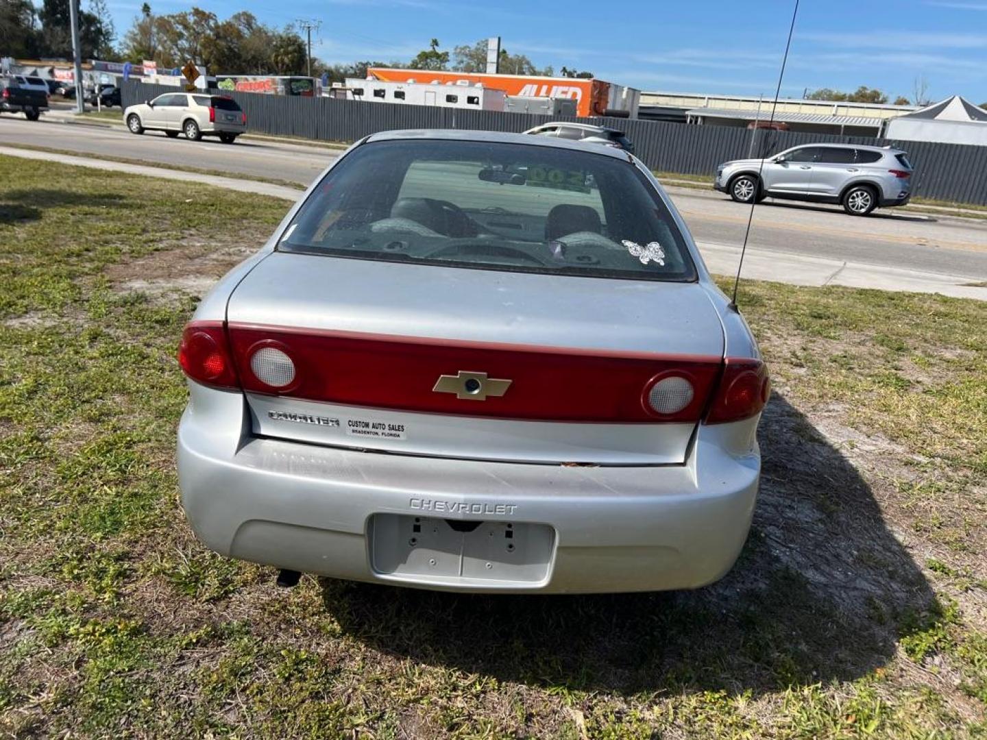 2004 SILVER CHEVROLET CAVALIER (1G1JC52F147) with an 2.2L engine, Automatic transmission, located at 2929 9th St. West, Bradenton, 34205, (941) 242-2810, 27.473591, -82.570679 - Photo#3