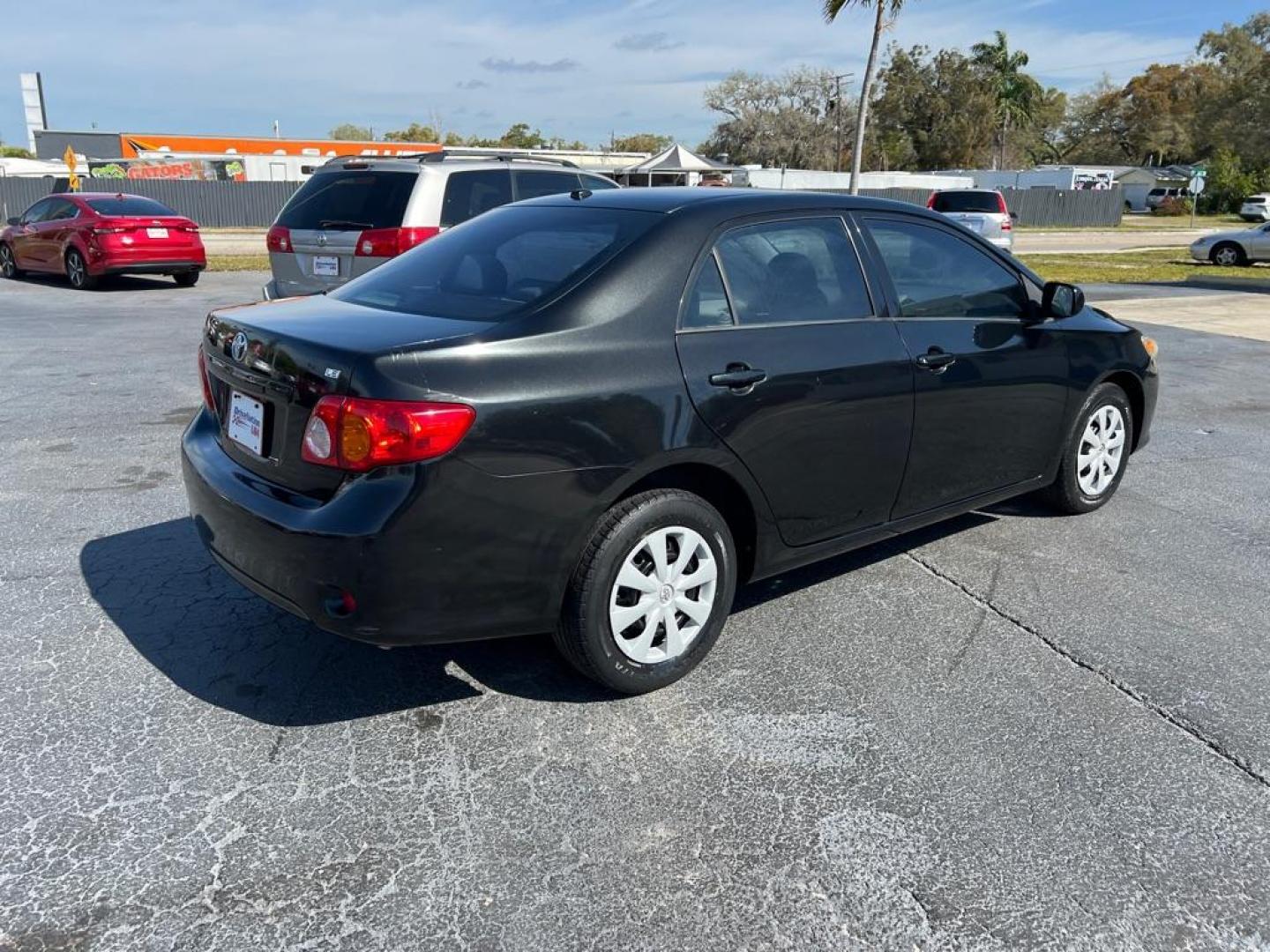 2009 BLACK TOYOTA COROLLA LE (JTDBL40E599) with an 1.8L engine, Automatic transmission, located at 2929 9th St. West, Bradenton, 34205, (941) 242-2810, 27.473591, -82.570679 - Photo#7