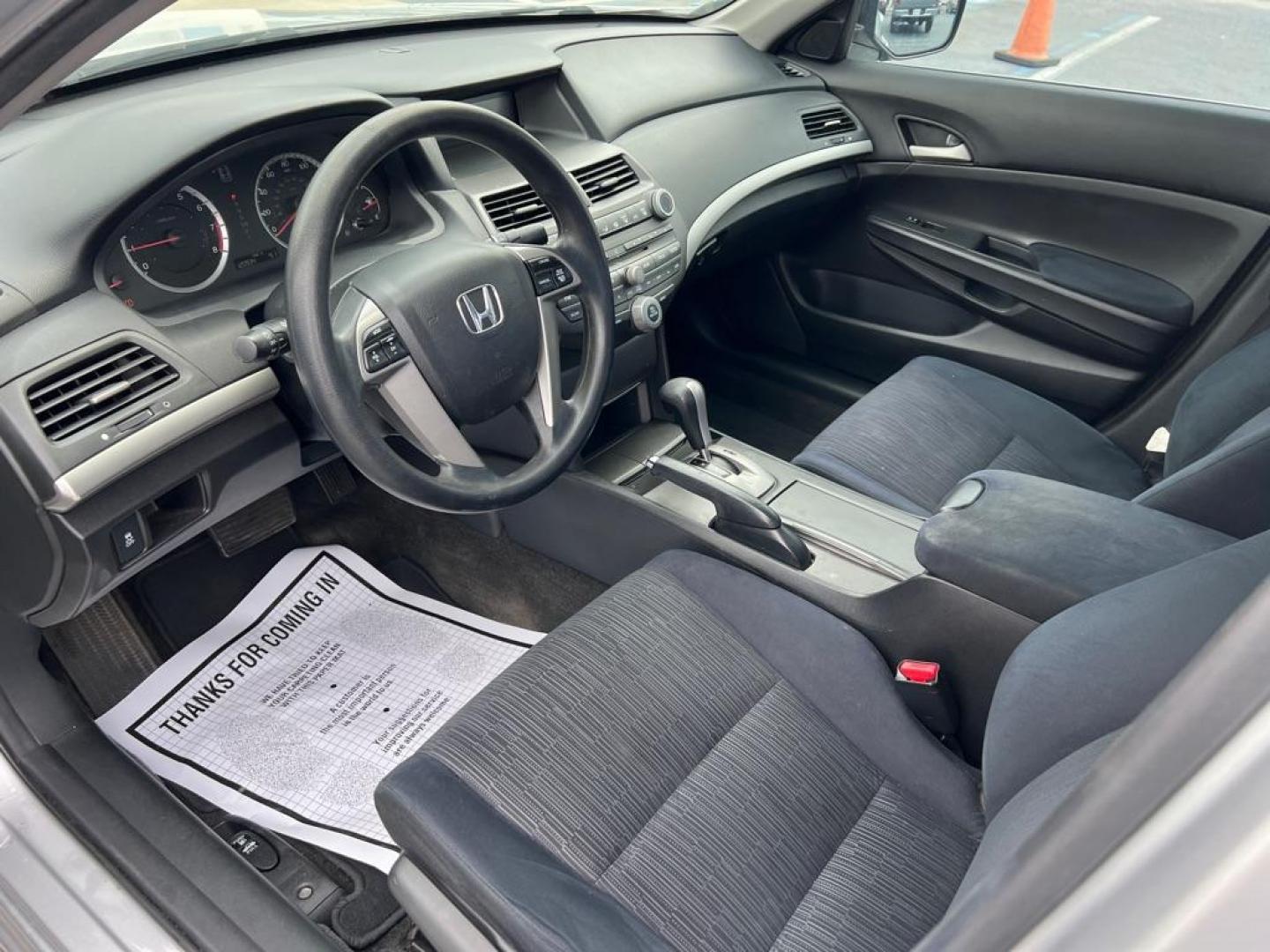 2012 SILVER HONDA ACCORD LX (1HGCP2F33CA) with an 2.4L engine, Automatic transmission, located at 2929 9th St. West, Bradenton, 34205, (941) 242-2810, 27.473591, -82.570679 - Thanks for inquring into DriveNation USA! All vehicles listed can be viewed at www.drivenationusa.com for vehicle history reports and additonal info. We cannot quote any terms such as down payments or monthly payments without an application. You can apply directly at www.drivenationusa.com or by con - Photo#9