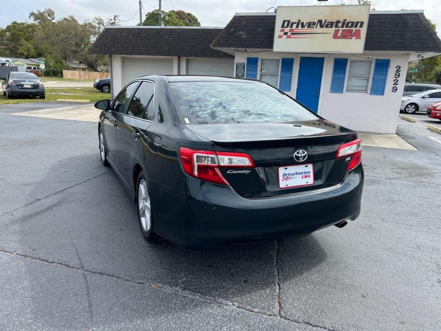 2014 BLUE TOYOTA CAMRY L (4T1BF1FK7EU) with an 2.5L engine, Automatic transmission, located at 2929 9th St. West, Bradenton, 34205, (941) 242-2810, 27.473591, -82.570679 - Photo#5