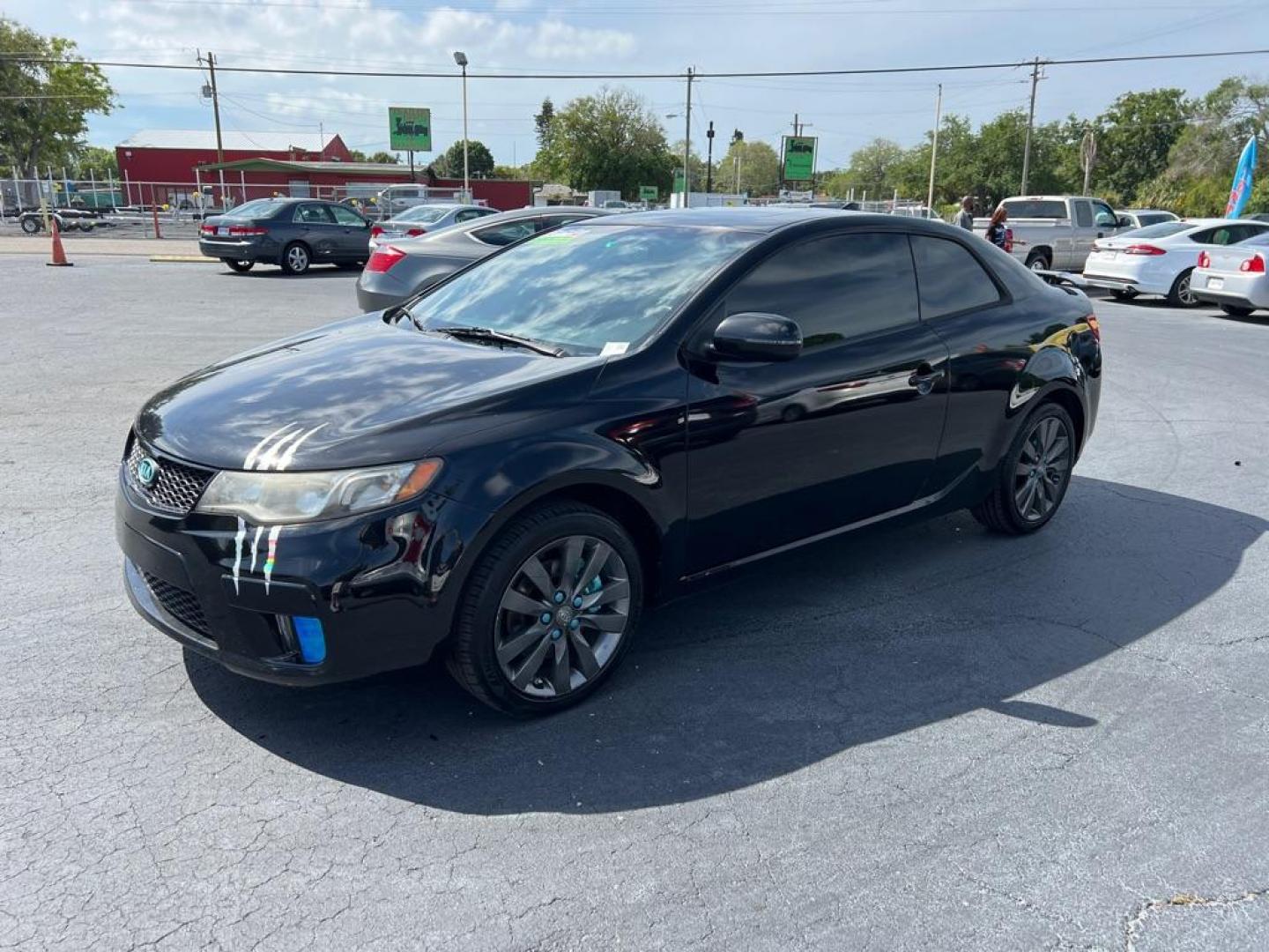 2013 BLACK KIA FORTE SX (KNAFW6A39D5) with an 2.4L engine, Automatic transmission, located at 2929 9th St. West, Bradenton, 34205, (941) 242-2810, 27.473591, -82.570679 - Thanks for inquring into DriveNation USA! All vehicles listed can be viewed at www.drivenationusa.com for vehicle history reports and additonal info. We cannot quote any terms such as down payments or monthly payments without an application. You can apply directly at www.drivenationusa.com or by con - Photo#3