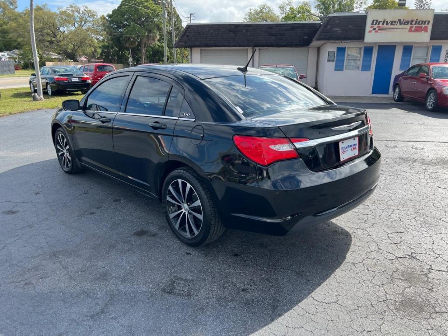 2013 BLACK CHRYSLER 200 TOURING (1C3CCBBB3DN) with an 2.4L engine, Automatic transmission, located at 2929 9th St. West, Bradenton, 34205, (941) 242-2810, 27.473591, -82.570679 - Photo#6