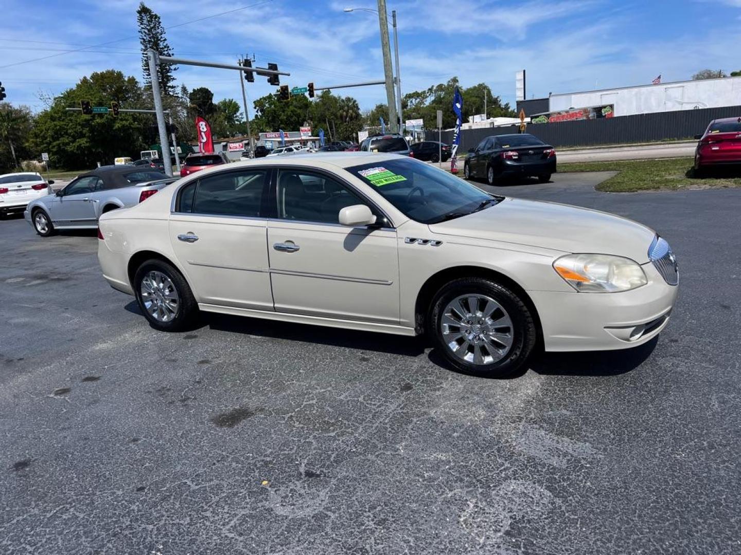 2010 WHITE BUICK LUCERNE CXL (1G4HD5EMXAU) with an 3.9L engine, Automatic transmission, located at 2929 9th St. West, Bradenton, 34205, (941) 242-2810, 27.473591, -82.570679 - Thanks for inquring into DriveNation USA! All vehicles listed can be viewed at www.drivenationusa.com for vehicle history reports and additonal info. We cannot quote any terms such as down payments or monthly payments without an application. You can apply directly at www.drivenationusa.com or by con - Photo#2