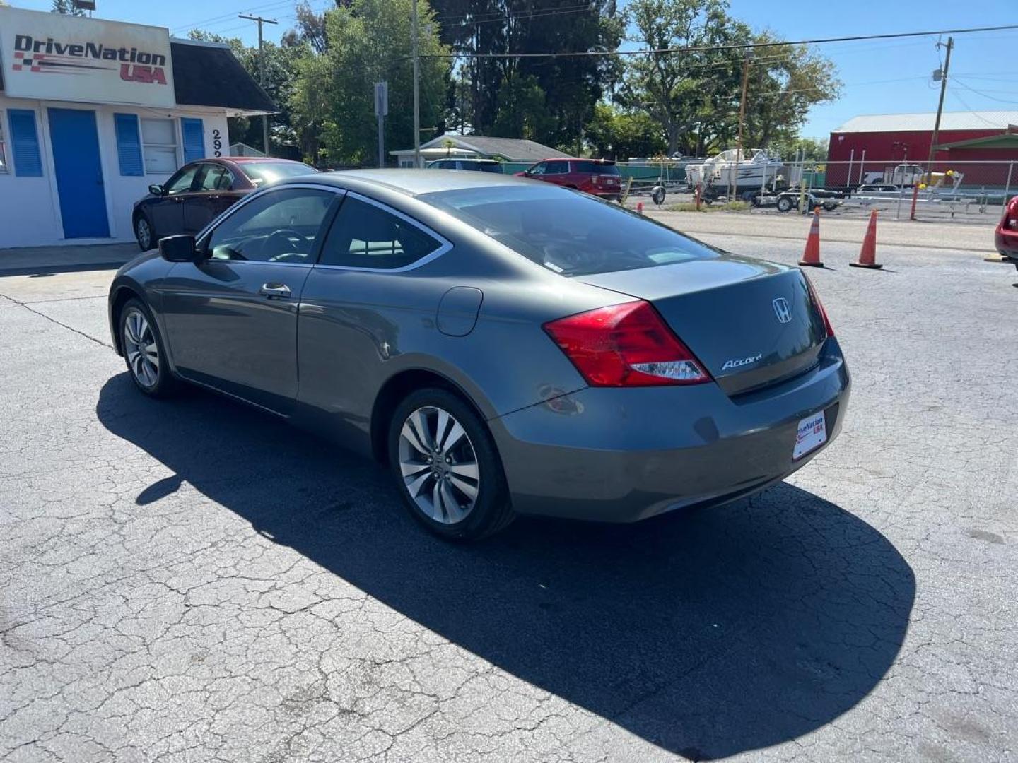 2011 GRAY HONDA ACCORD LX-S (1HGCS1B3XBA) with an 2.4L engine, Automatic transmission, located at 2929 9th St. West, Bradenton, 34205, (941) 242-2810, 27.473591, -82.570679 - Photo#6