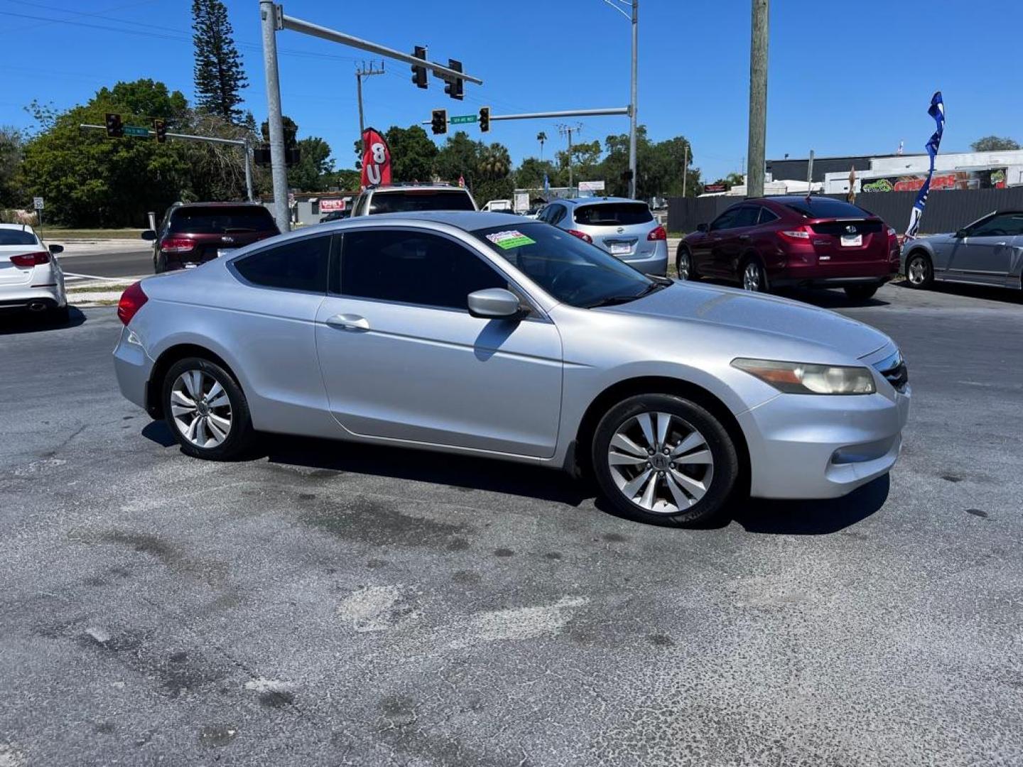 2011 SILVER HONDA ACCORD LX-S (1HGCS1B3XBA) with an 2.4L engine, Automatic transmission, located at 2929 9th St. West, Bradenton, 34205, (941) 242-2810, 27.473591, -82.570679 - Photo#13