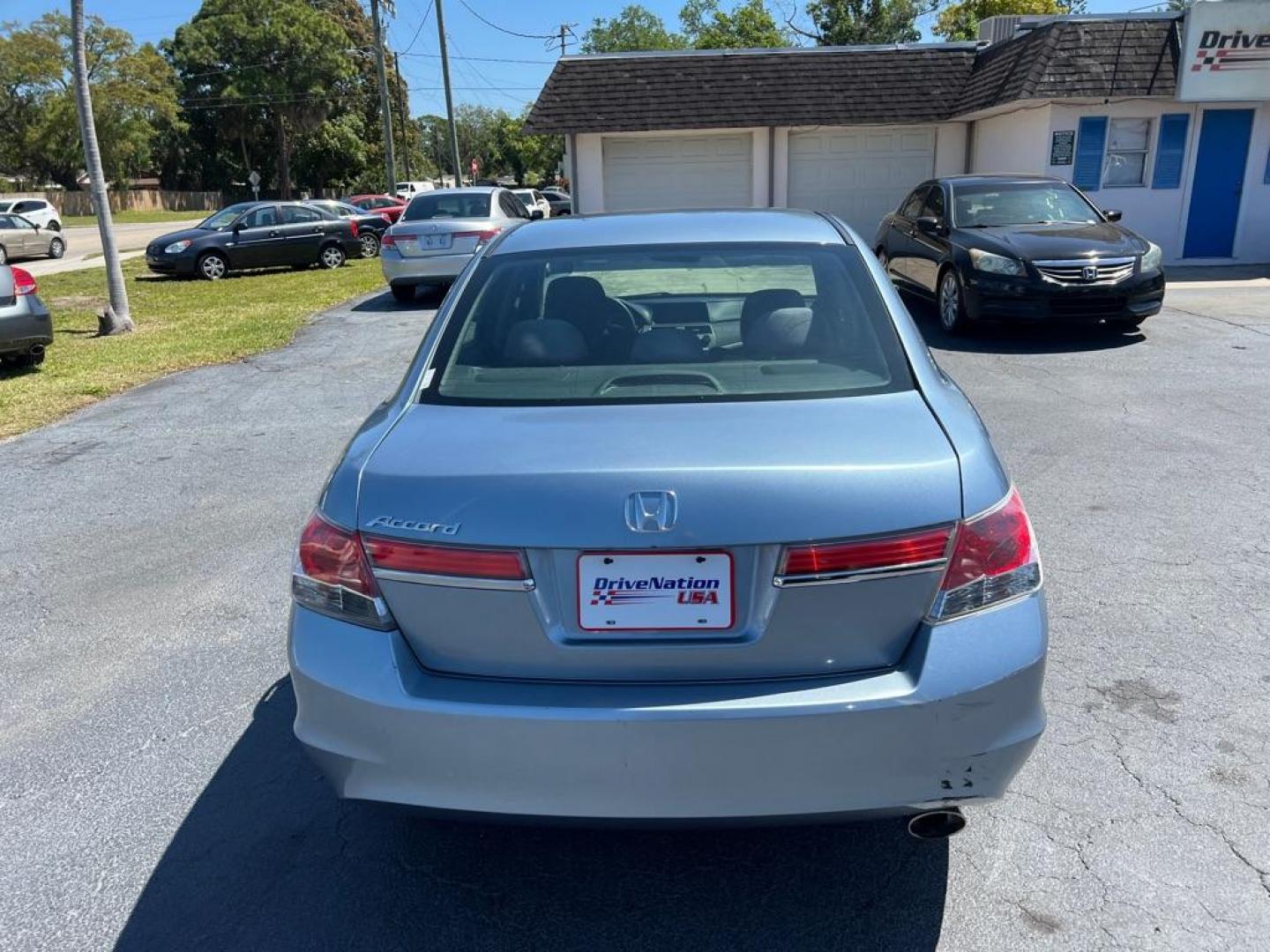 2011 BLUE HONDA ACCORD LXP (1HGCP2F42BA) with an 2.4L engine, Automatic transmission, located at 2929 9th St. West, Bradenton, 34205, (941) 242-2810, 27.473591, -82.570679 - Photo#7