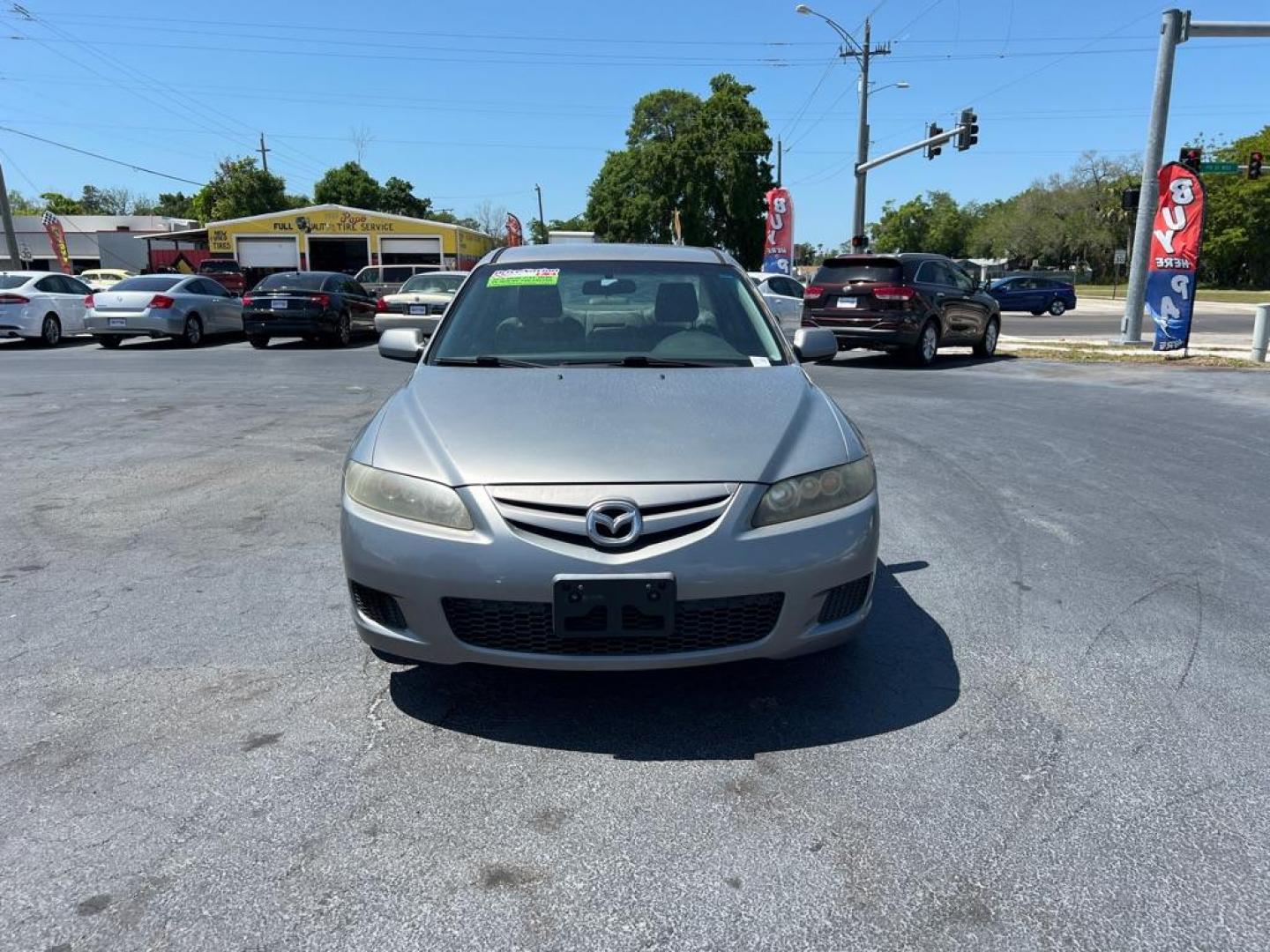 2007 GRAY MAZDA 6 S (1YVHP80D475) with an 3.0L engine, Automatic transmission, located at 2929 9th St. West, Bradenton, 34205, (941) 242-2810, 27.473591, -82.570679 - Photo#1