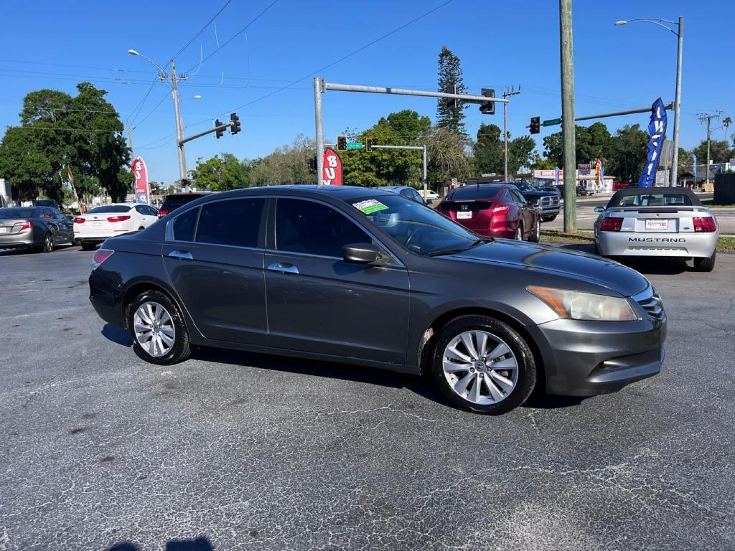 2011 GRAY HONDA ACCORD EXL (5KBCP3F85BB) with an 3.5L engine, Automatic transmission, located at 2929 9th St. West, Bradenton, 34205, (941) 242-2810, 27.473591, -82.570679 - Thanks for inquring into DriveNation USA! All vehicles listed can be viewed at www.drivenationusa.com for vehicle history reports and additonal info. We cannot quote any terms such as down payments or monthly payments without an application. You can apply directly at www.drivenationusa.com or by con - Photo#0