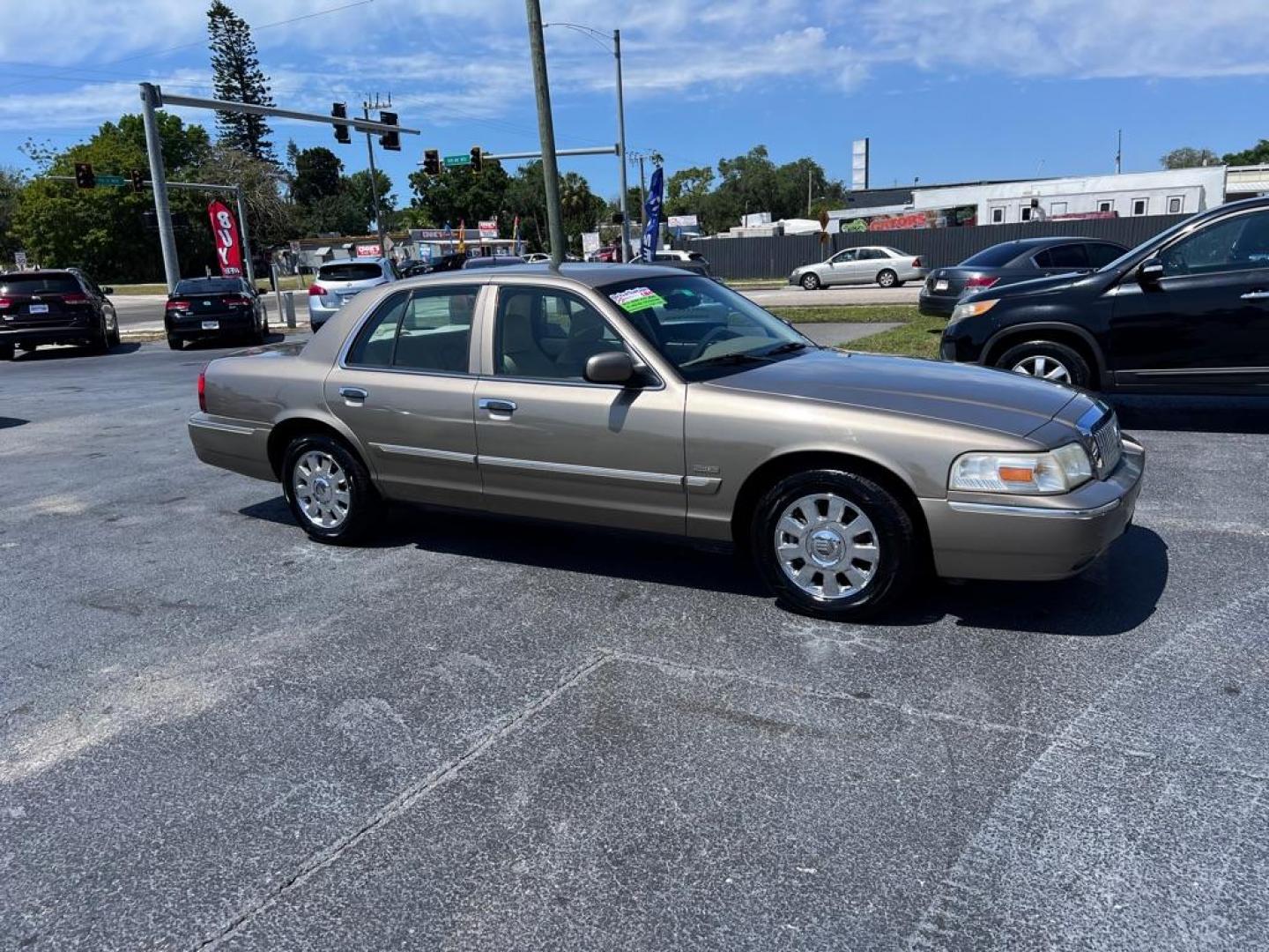 2006 TAN MERCURY GRAND MARQUIS LS (2MEFM75VX6X) with an 4.6L engine, Automatic transmission, located at 2929 9th St. West, Bradenton, 34205, (941) 242-2810, 27.473591, -82.570679 - Photo#0