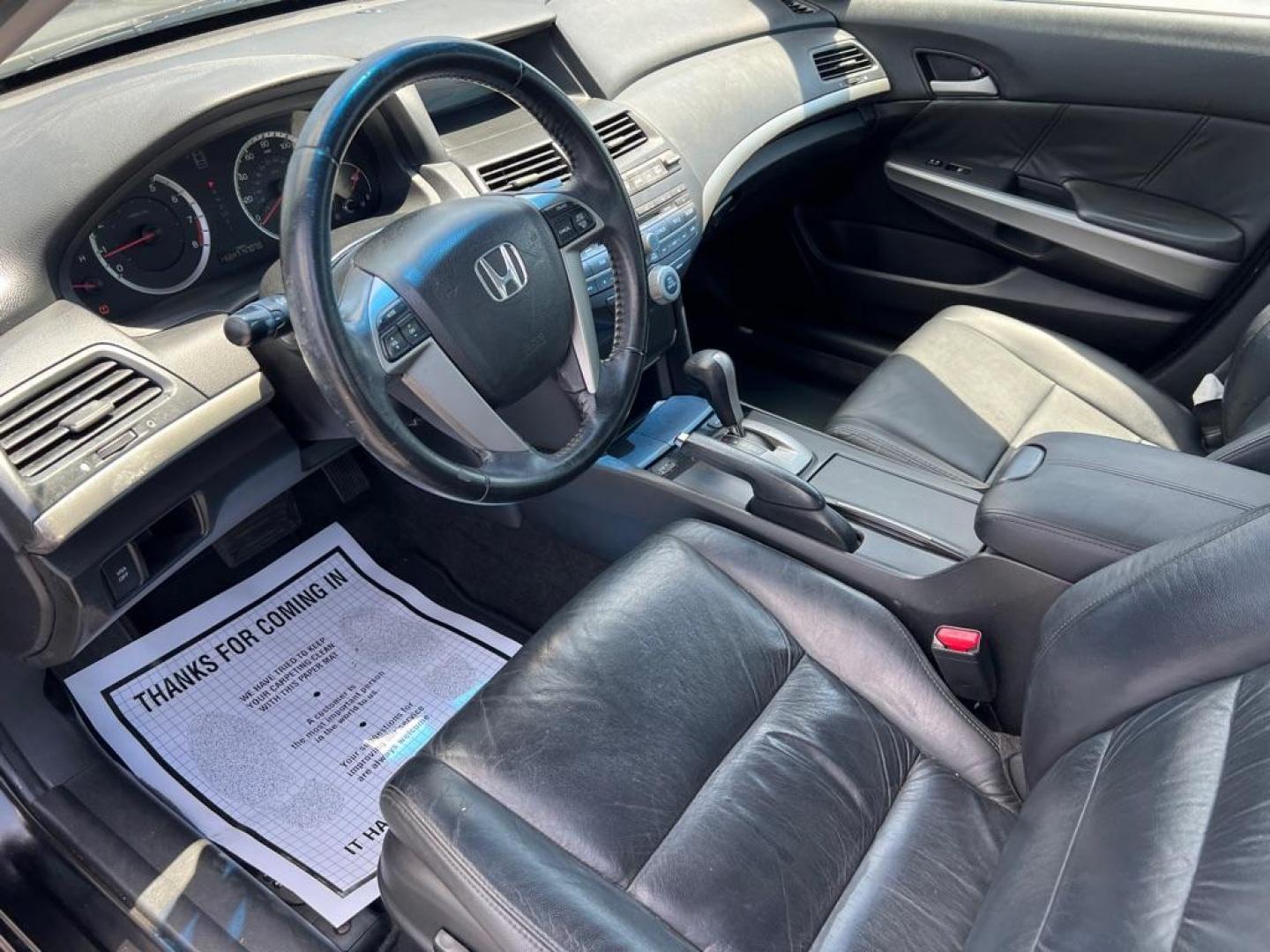 2009 BLACK HONDA ACCORD EXL (1HGCP26869A) with an 2.4L engine, Automatic transmission, located at 2929 9th St. West, Bradenton, 34205, (941) 242-2810, 27.473591, -82.570679 - Photo#11