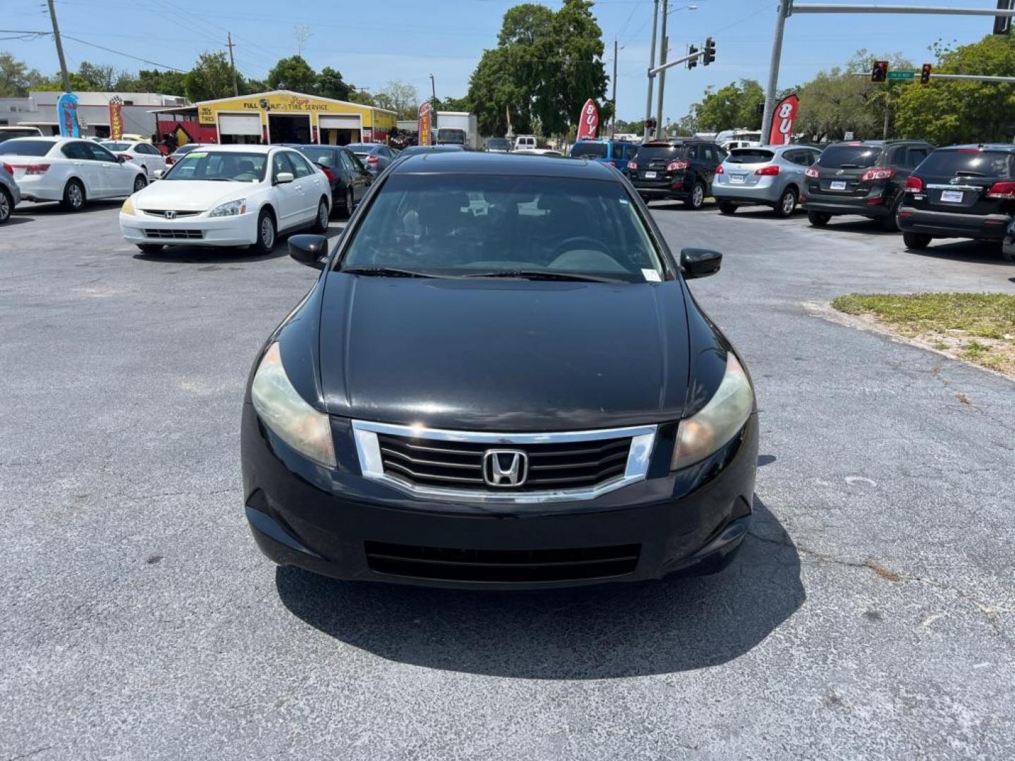 2009 BLACK HONDA ACCORD EXL (1HGCP26869A) with an 2.4L engine, Automatic transmission, located at 2929 9th St. West, Bradenton, 34205, (941) 242-2810, 27.473591, -82.570679 - Photo#2