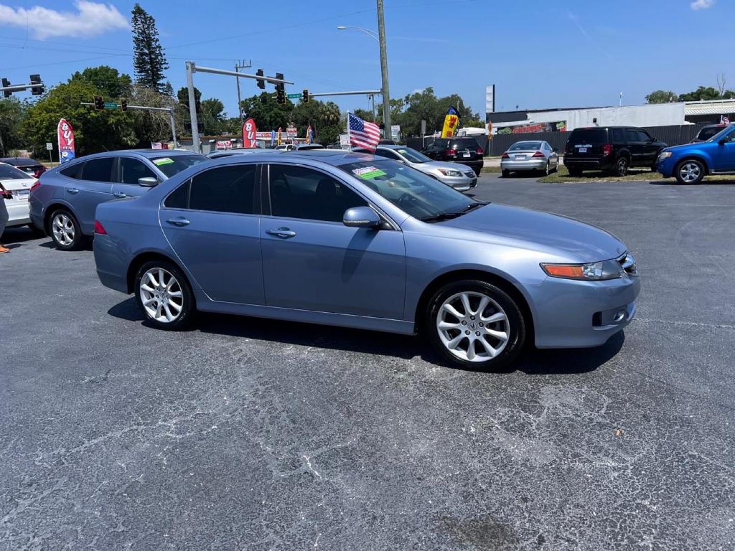 2006 BLUE ACURA TSX (JH4CL96806C) with an 2.4L engine, Automatic transmission, located at 2929 9th St. West, Bradenton, 34205, (941) 242-2810, 27.473591, -82.570679 - Thanks for inquring into DriveNation USA! All vehicles listed can be viewed at www.drivenationusa.com for vehicle history reports and additonal info. We cannot quote any terms such as down payments or monthly payments without an application. You can apply directly at www.drivenationusa.com or by con - Photo#0