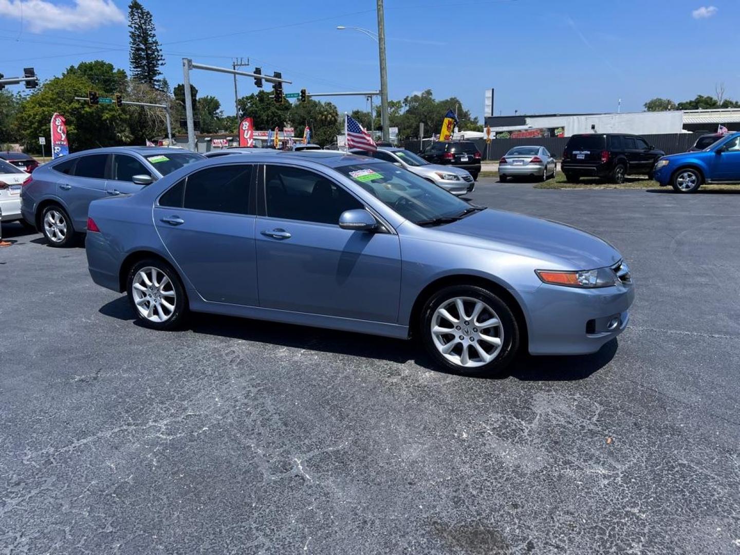 2006 BLUE ACURA TSX (JH4CL96806C) with an 2.4L engine, Automatic transmission, located at 2929 9th St. West, Bradenton, 34205, (941) 242-2810, 27.473591, -82.570679 - Thanks for inquring into DriveNation USA! All vehicles listed can be viewed at www.drivenationusa.com for vehicle history reports and additonal info. We cannot quote any terms such as down payments or monthly payments without an application. You can apply directly at www.drivenationusa.com or by con - Photo#1