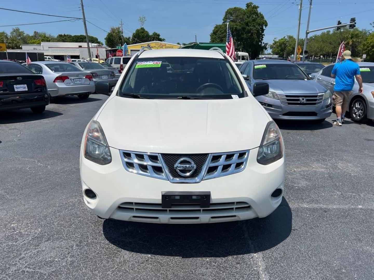 2015 WHITE NISSAN ROGUE SELECT S (JN8AS5MTXFW) with an 2.5L engine, Continuously Variable transmission, located at 2929 9th St. West, Bradenton, 34205, (941) 242-2810, 27.473591, -82.570679 - Thanks for inquring into DriveNation USA! All vehicles listed can be viewed at www.drivenationusa.com for vehicle history reports and additonal info. We cannot quote any terms such as down payments or monthly payments without an application. You can apply directly at www.drivenationusa.com or by con - Photo#2