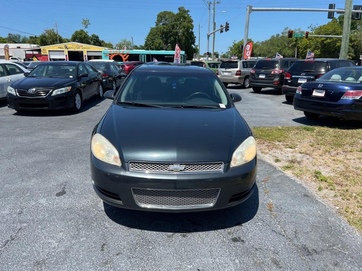 2013 BLACK CHEVROLET IMPALA LT (2G1WG5E37D1) with an 3.6L engine, Automatic transmission, located at 2929 9th St. West, Bradenton, 34205, (941) 242-2810, 27.473591, -82.570679 - Photo#2