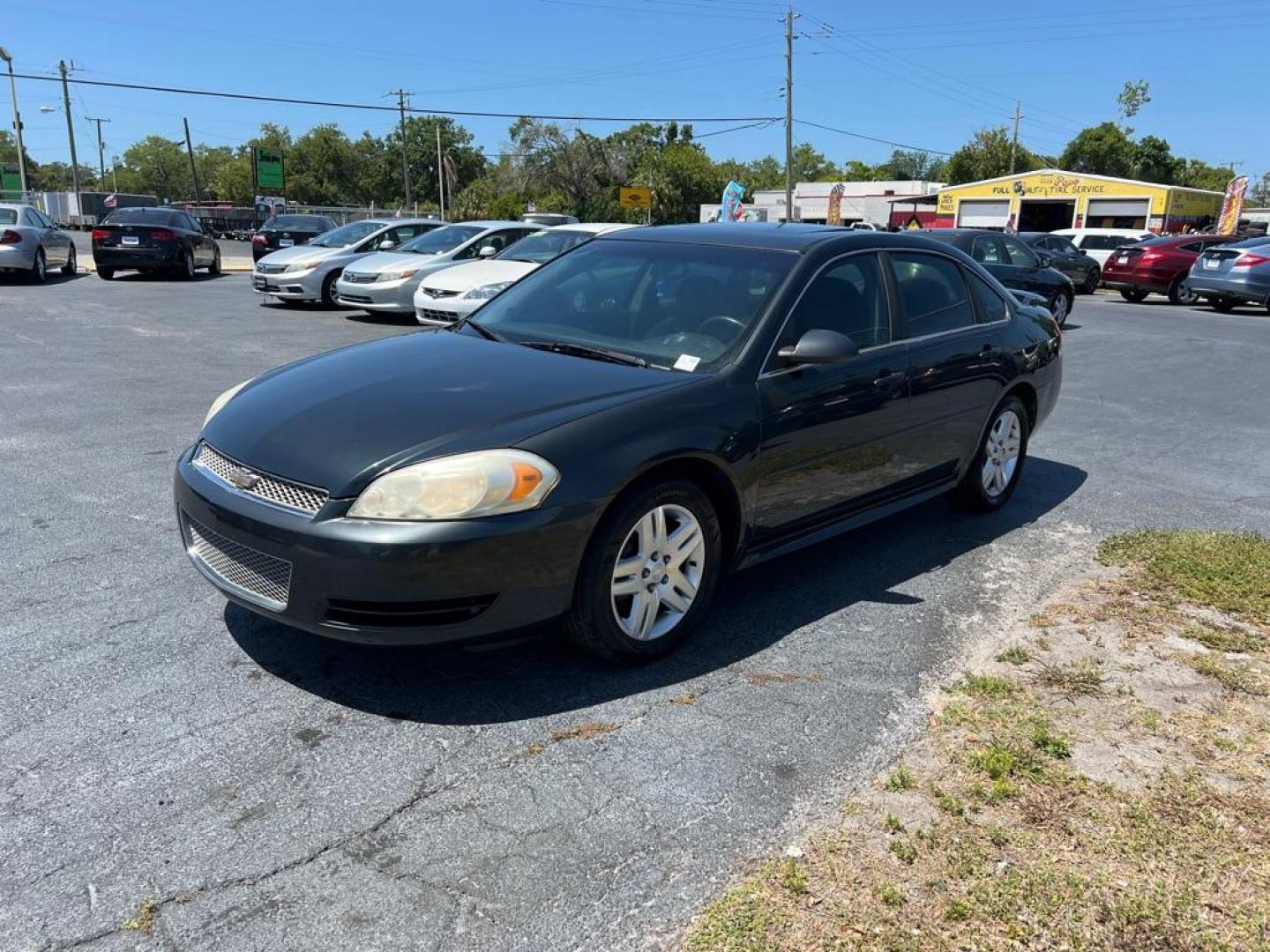 2013 BLACK CHEVROLET IMPALA LT (2G1WG5E37D1) with an 3.6L engine, Automatic transmission, located at 2929 9th St. West, Bradenton, 34205, (941) 242-2810, 27.473591, -82.570679 - Photo#3