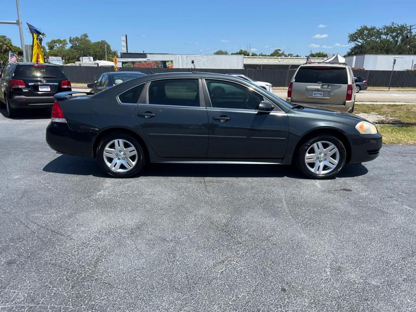 2013 BLACK CHEVROLET IMPALA LT (2G1WG5E37D1) with an 3.6L engine, Automatic transmission, located at 2929 9th St. West, Bradenton, 34205, (941) 242-2810, 27.473591, -82.570679 - Photo#7