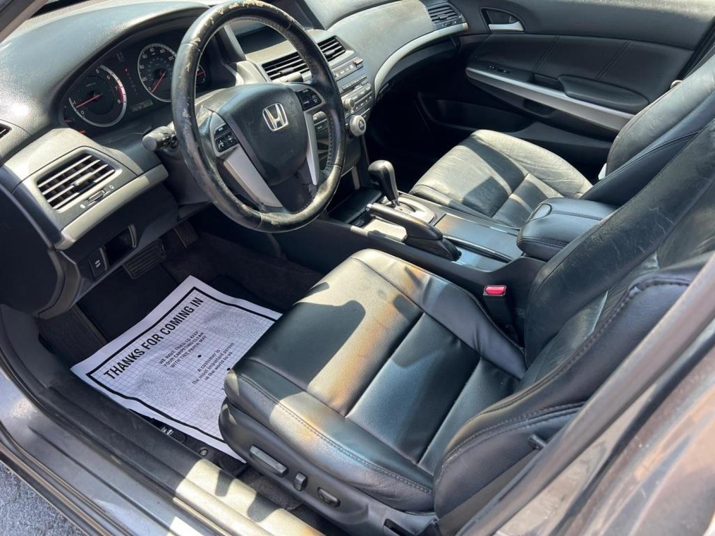 2009 GRAY HONDA ACCORD EXL (1HGCP36839A) with an 3.5L engine, Automatic transmission, located at 2929 9th St. West, Bradenton, 34205, (941) 242-2810, 27.473591, -82.570679 - Photo#10