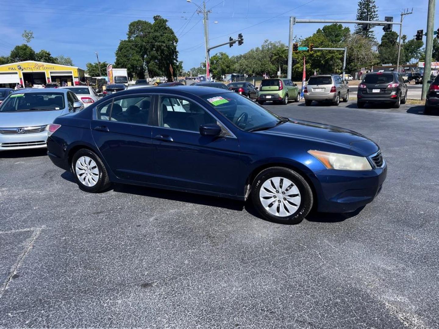 2010 BLUE HONDA ACCORD LX (1HGCP2F35AA) with an 2.4L engine, Automatic transmission, located at 2929 9th St. West, Bradenton, 34205, (941) 242-2810, 27.473591, -82.570679 - Photo#1