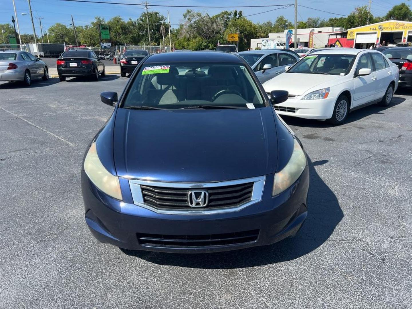 2010 BLUE HONDA ACCORD LX (1HGCP2F35AA) with an 2.4L engine, Automatic transmission, located at 2929 9th St. West, Bradenton, 34205, (941) 242-2810, 27.473591, -82.570679 - Photo#3