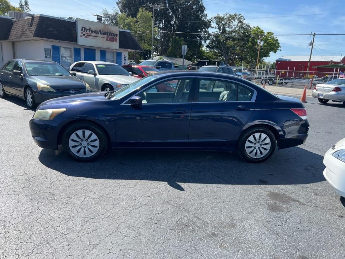 2010 BLUE HONDA ACCORD LX (1HGCP2F35AA) with an 2.4L engine, Automatic transmission, located at 2929 9th St. West, Bradenton, 34205, (941) 242-2810, 27.473591, -82.570679 - Photo#5