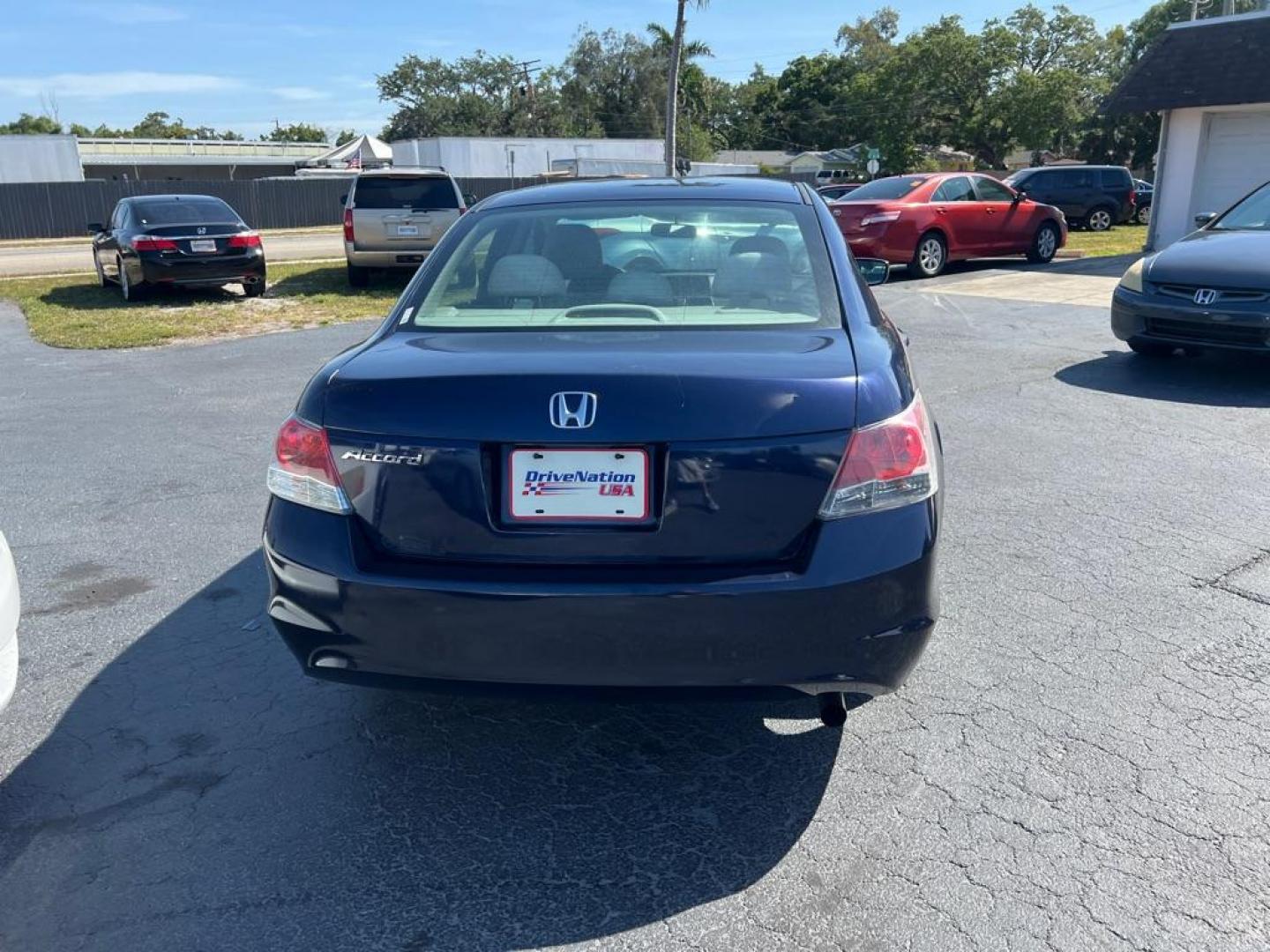 2010 BLUE HONDA ACCORD LX (1HGCP2F35AA) with an 2.4L engine, Automatic transmission, located at 2929 9th St. West, Bradenton, 34205, (941) 242-2810, 27.473591, -82.570679 - Photo#6