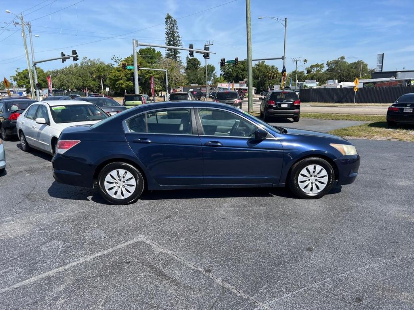 2010 BLUE HONDA ACCORD LX (1HGCP2F35AA) with an 2.4L engine, Automatic transmission, located at 2929 9th St. West, Bradenton, 34205, (941) 242-2810, 27.473591, -82.570679 - Photo#8