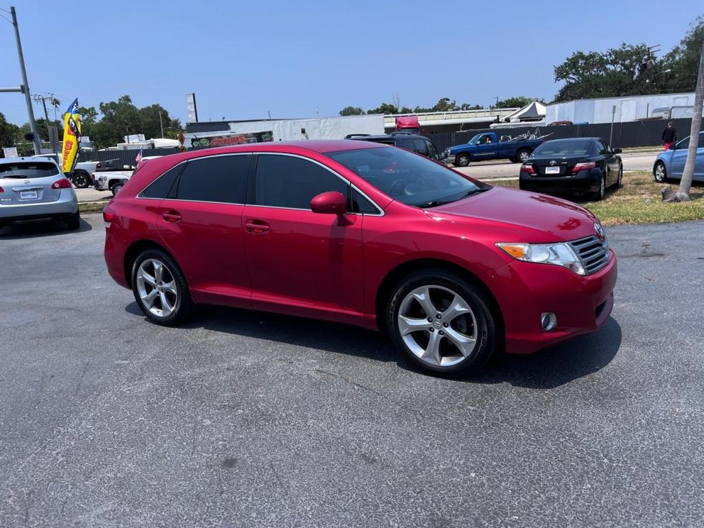 2012 RED TOYOTA VENZA LE (4T3ZK3BB7CU) with an 3.5L engine, Automatic transmission, located at 2929 9th St. West, Bradenton, 34205, (941) 242-2810, 27.473591, -82.570679 - Photo#2