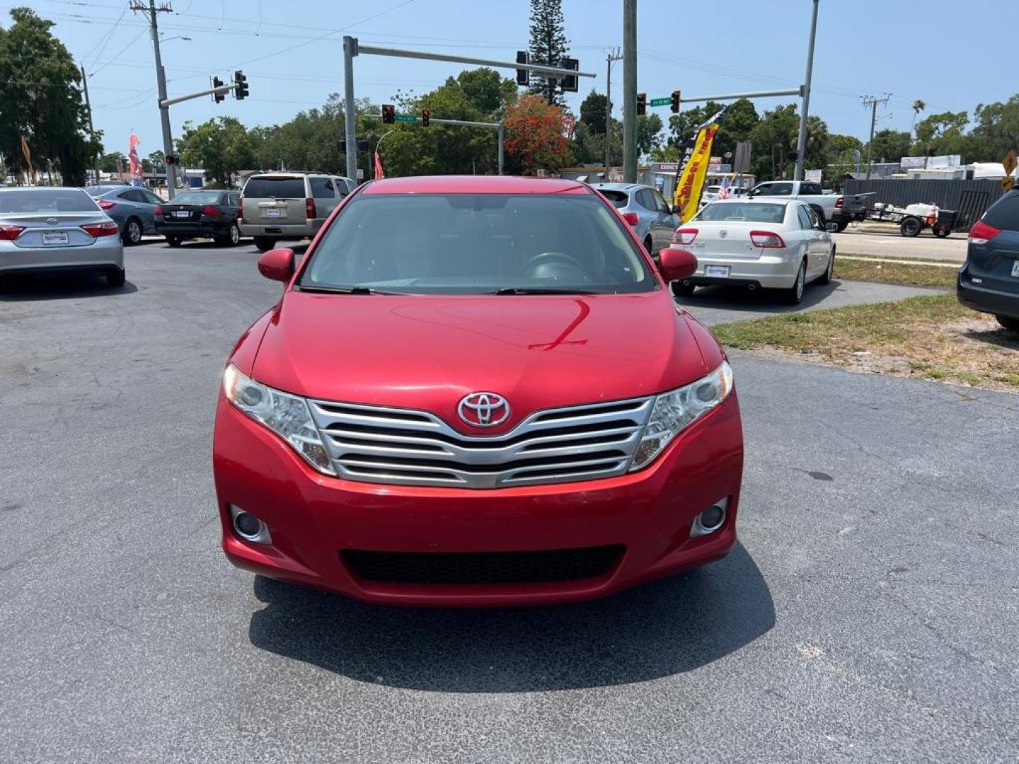 2012 RED TOYOTA VENZA LE (4T3ZK3BB7CU) with an 3.5L engine, Automatic transmission, located at 2929 9th St. West, Bradenton, 34205, (941) 242-2810, 27.473591, -82.570679 - Photo#4