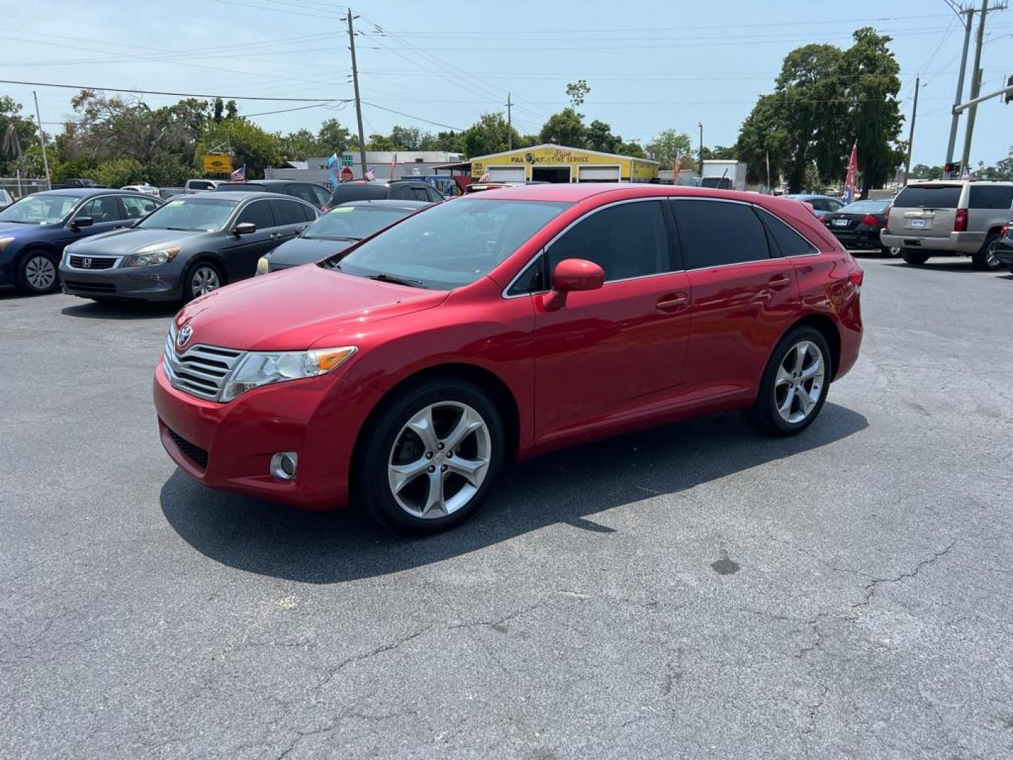 2012 RED TOYOTA VENZA LE (4T3ZK3BB7CU) with an 3.5L engine, Automatic transmission, located at 2929 9th St. West, Bradenton, 34205, (941) 242-2810, 27.473591, -82.570679 - Photo#5