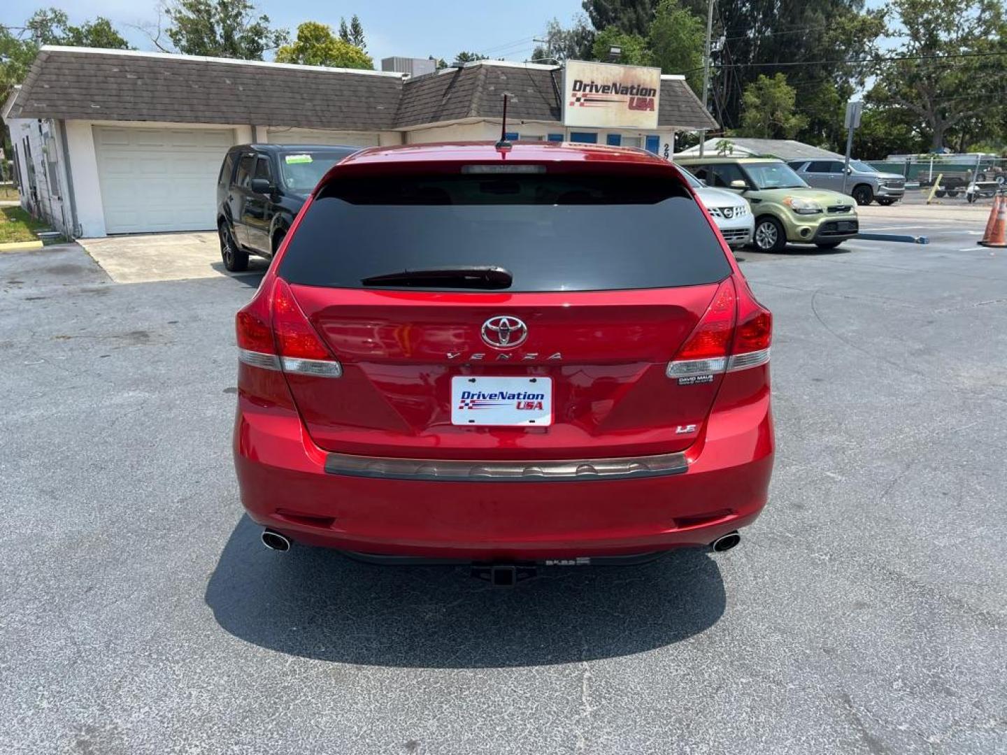 2012 RED TOYOTA VENZA LE (4T3ZK3BB7CU) with an 3.5L engine, Automatic transmission, located at 2929 9th St. West, Bradenton, 34205, (941) 242-2810, 27.473591, -82.570679 - Photo#8