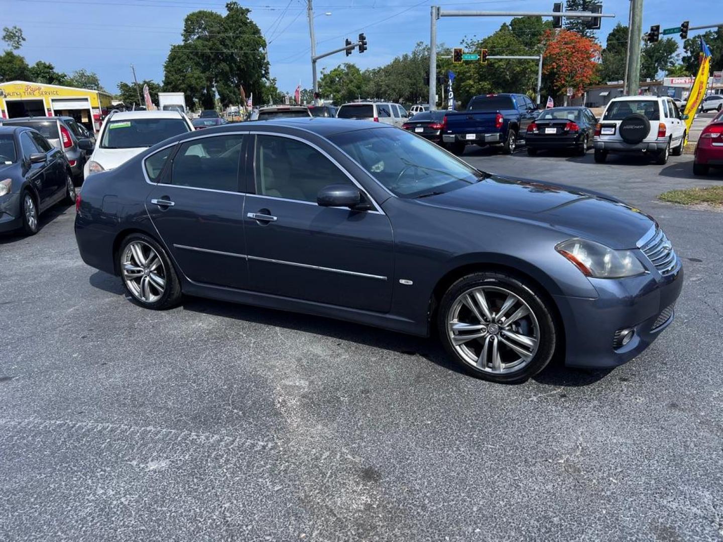 2008 GRAY INFINITI M35 SPORT (JNKAY01E98M) with an 3.5L engine, Automatic transmission, located at 2929 9th St. West, Bradenton, 34205, (941) 242-2810, 27.473591, -82.570679 - Thanks for inquring into DriveNation USA! All vehicles listed can be viewed at www.drivenationusa.com for vehicle history reports and additonal info. We cannot quote any terms such as down payments or monthly payments without an application. You can apply directly at www.drivenationusa.com or by con - Photo#0