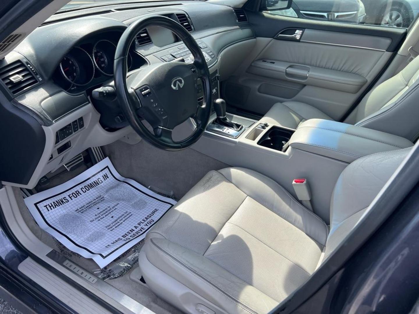 2008 GRAY INFINITI M35 SPORT (JNKAY01E98M) with an 3.5L engine, Automatic transmission, located at 2929 9th St. West, Bradenton, 34205, (941) 242-2810, 27.473591, -82.570679 - Thanks for inquring into DriveNation USA! All vehicles listed can be viewed at www.drivenationusa.com for vehicle history reports and additonal info. We cannot quote any terms such as down payments or monthly payments without an application. You can apply directly at www.drivenationusa.com or by con - Photo#17