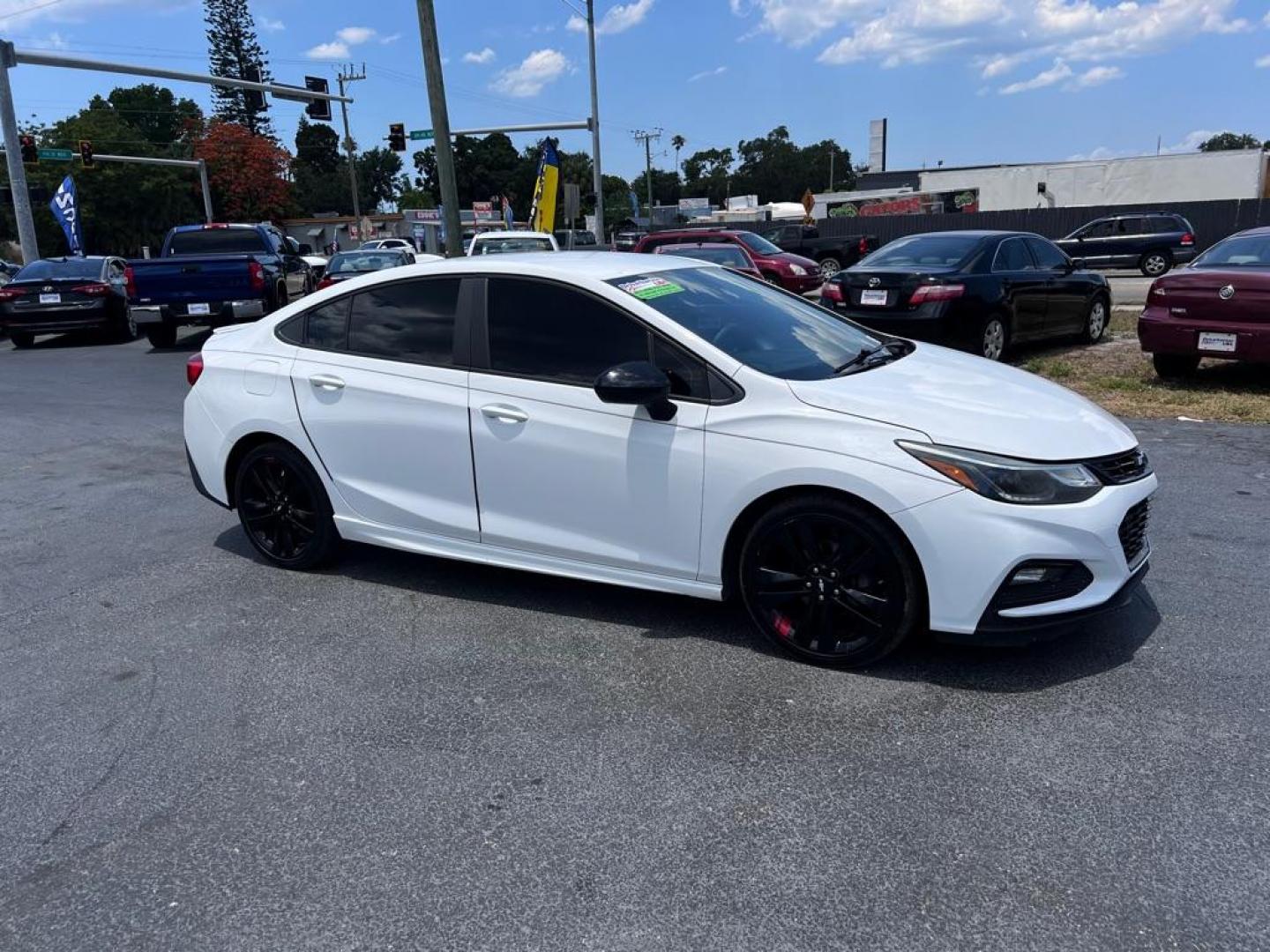 2018 WHITE CHEVROLET CRUZE LT (1G1BE5SM1J7) with an 1.4L engine, Automatic transmission, located at 2929 9th St. West, Bradenton, 34205, (941) 242-2810, 27.473591, -82.570679 - Thanks for inquring into DriveNation USA! All vehicles listed can be viewed at www.drivenationusa.com for vehicle history reports and additonal info. We cannot quote any terms such as down payments or monthly payments without an application. You can apply directly at www.drivenationusa.com or by con - Photo#0