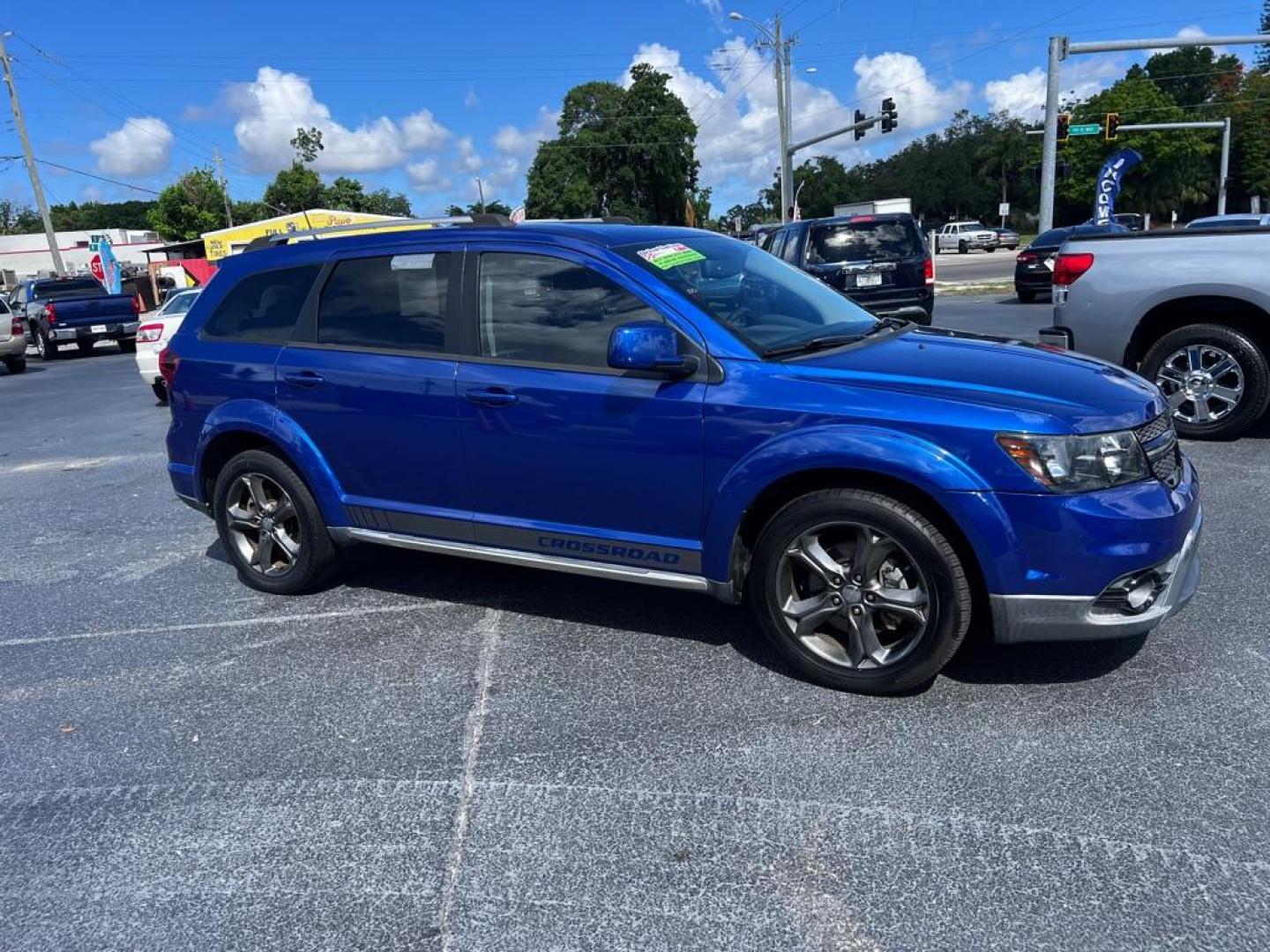 2015 BLUE DODGE JOURNEY CROSSROAD (3C4PDCGB1FT) with an 2.4L engine, Automatic transmission, located at 2929 9th St. West, Bradenton, 34205, (941) 242-2810, 27.473591, -82.570679 - Thanks for inquring into DriveNation USA! All vehicles listed can be viewed at www.drivenationusa.com for vehicle history reports and additonal info. We cannot quote any terms such as down payments or monthly payments without an application. You can apply directly at www.drivenationusa.com or by con - Photo#19